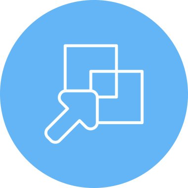 ok simgesi, vektör illüstrasyonu