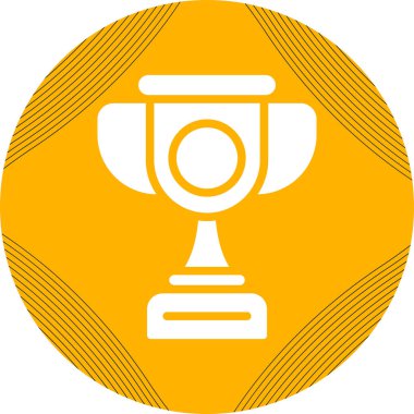 kupa simgesi vektör illüstrasyonu