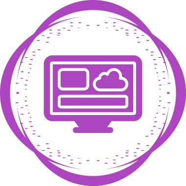 Bulut deposu. Basit tasarım