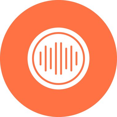 Müzik simgesinin vektör illüstrasyonu