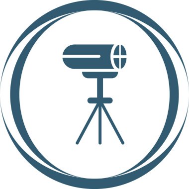 Kamera simgesi, vektör illüstrasyonu