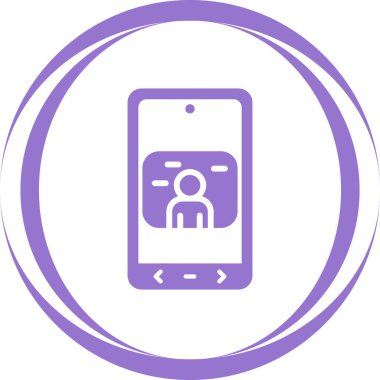 cep telefonu ikonu vektör illüstrasyonu