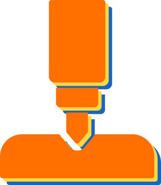 Mavi rengin vektör illüstrasyonu