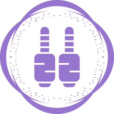 termometre ağ simgesi, basit vektör illüstrasyonu