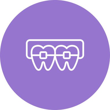 Modern simgenin vektör illüstrasyonu