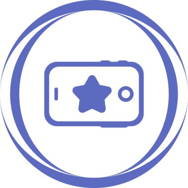 kamera simgesi vektör illüstrasyonu