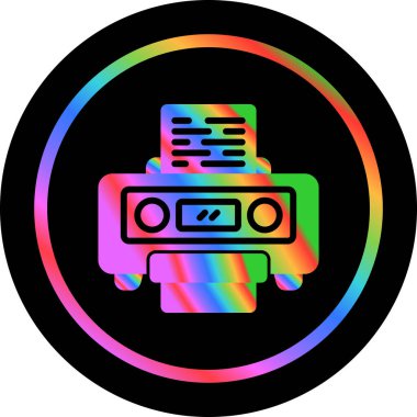 Radyo. Web simgesi basit tasarım