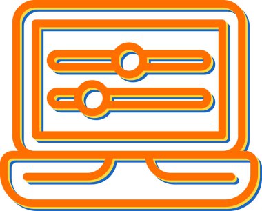 seo modern simgesinin vektör illüstrasyonu