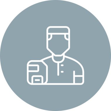 İnsan simgesinin vektör illüstrasyonu