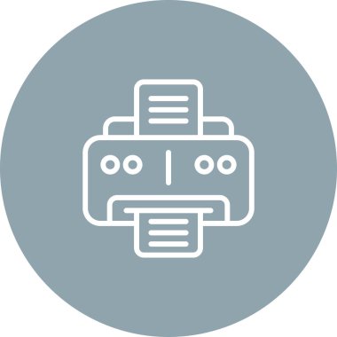 Robotun vektör illüstrasyonu, simge