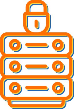 çanta simgesi vektör illüstrasyonu