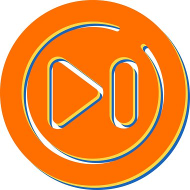 müzik nota simgesi, vektör illüstrasyonu