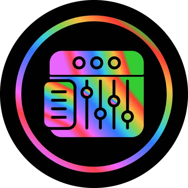 çip simgesi, vektör illüstrasyonu