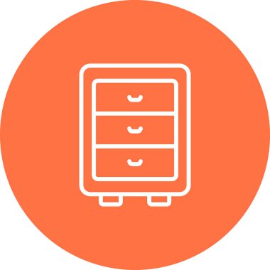 Modern simgenin vektör illüstrasyonu