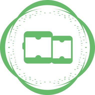 Modern simgenin vektör illüstrasyonu