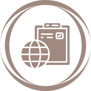 Ağ simgesi. vektör illüstrasyonu.