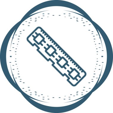 bir çemberin çizgi simgesi