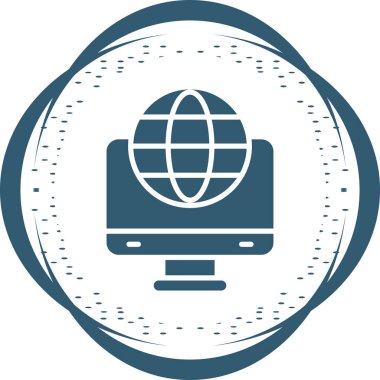 seo modern simgesinin vektör illüstrasyonu