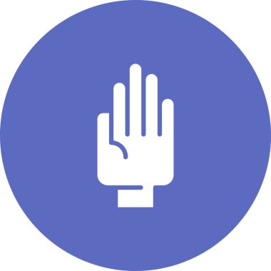 Dokunma simgesinin vektör illüstrasyonu