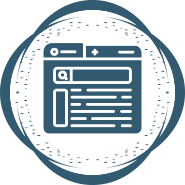 Modern b 'nin vektör illüstrasyonu eksik simgesi