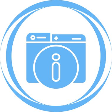 çamaşır makinesi dairesel simgesi