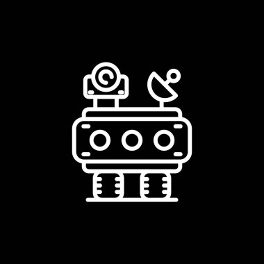 Robot simgesi, vektör çizimi