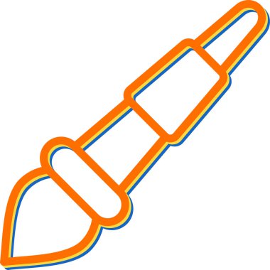 Çizgi film simgesinin vektör çizimi