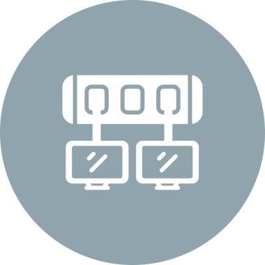 seo modern simgesinin vektör illüstrasyonu