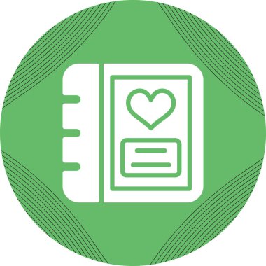 Takvim simgesinin vektör illüstrasyonu