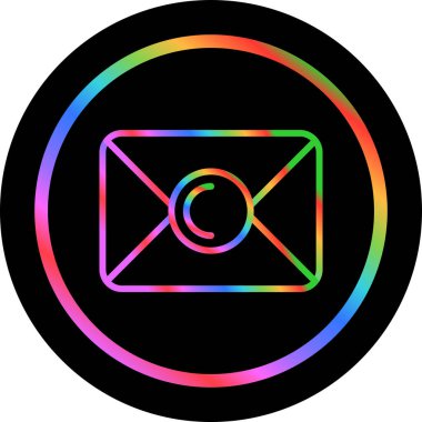 kamera simgesi vektör illüstrasyonu