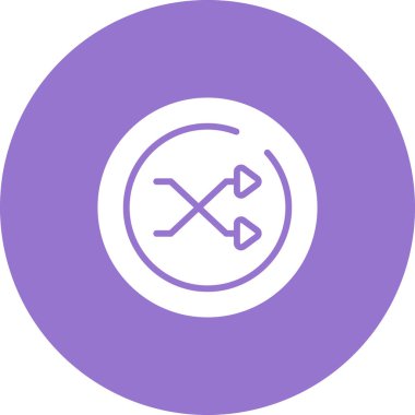 Bir b simgesinin vektör illüstrasyonu