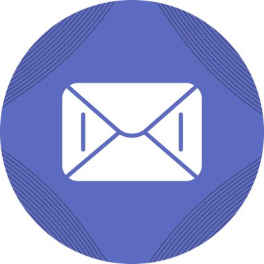 Posta simgesinin vektör illüstrasyonu