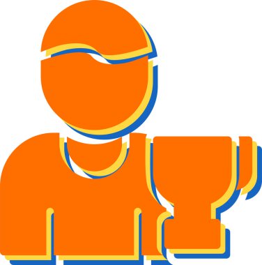 Çantalı bir adamın vektör çizimi