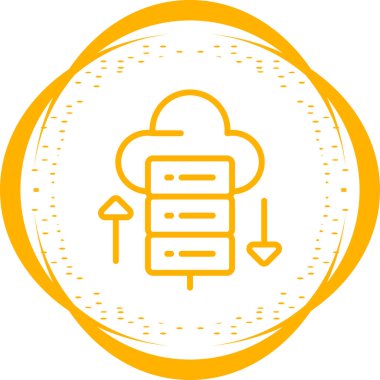 Bulut hesaplama. Web simgesi