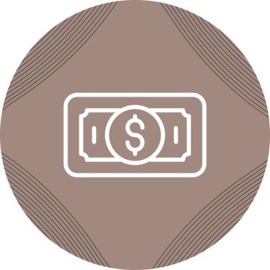 Dolar vektör simgesi simgesi