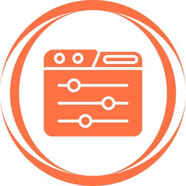 Dosya. Web simgesi basit illüstrasyon