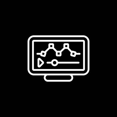 veri simgesi vektör illüstrasyonu