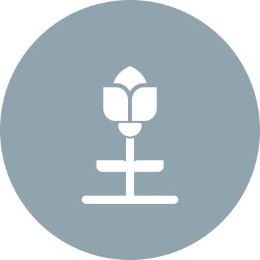 Vektör Çiçeği Simgesi illüstrasyonu