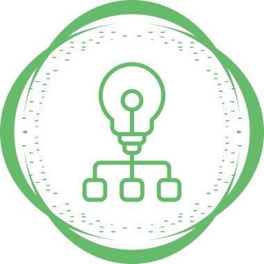 bulb vector glyph icon design