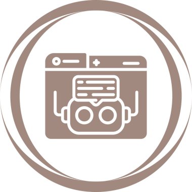 Kamera. Web simgesi basit illüstrasyon