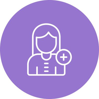 Vektör Avatar Simgesi illüstrasyonu