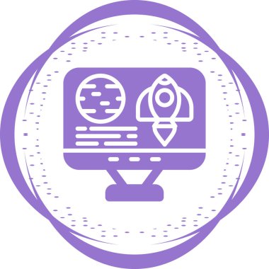 seo modern simgesinin vektör illüstrasyonu