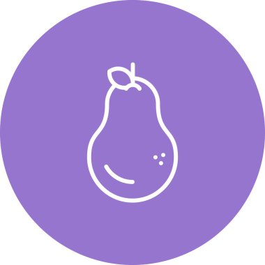 patlıcan ikonu vektör çizimi