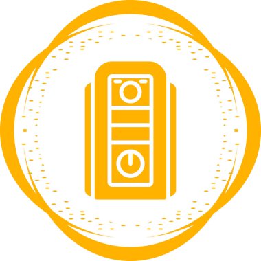 Modern b 'nin vektör illüstrasyonu simge unsurundan yoksun