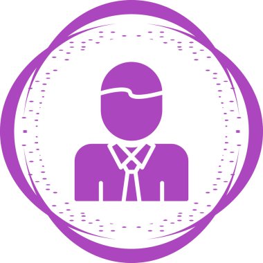 Modern simgenin vektör illüstrasyonu