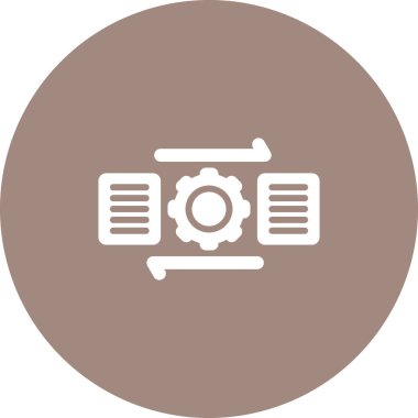 seo modern simgesinin vektör illüstrasyonu