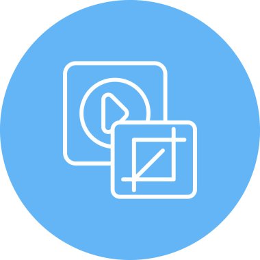 Seo simgesinin vektör illüstrasyonu