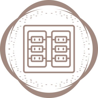 seo modern simgesinin vektör illüstrasyonu