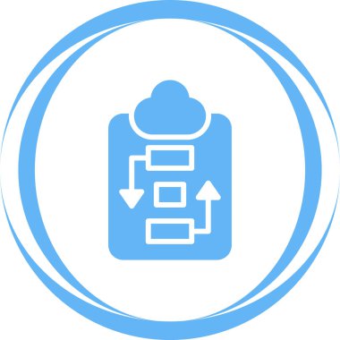 belge simgesi vektör illüstrasyonu