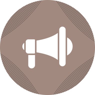 Modern konuşmacı simgesinin vektör illüstrasyonu